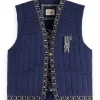 Scotch&Soda gilet met geborduurde details