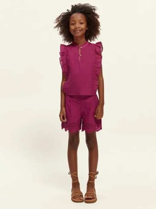 Scotch&Soda short met broderie