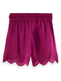 Scotch&Soda short met broderie