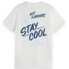 Scotch&Soda stay cool backprint T-shirt