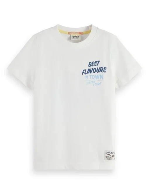 Scotch&Soda stay cool backprint T-shirt