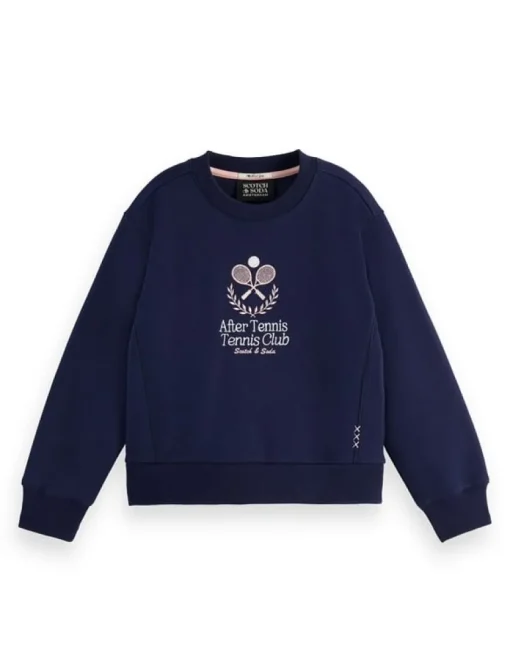 Scotch&Soda tennis artwork sweater