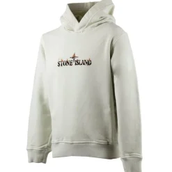 Stone Island front logo hoodie V0097