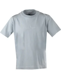 Stone Island geborduurd logo T-shirt V0041