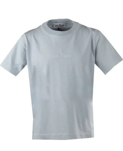 Stone Island geborduurd logo T-shirt V0041