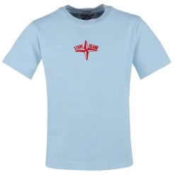 Stone Island geborduurd logo T-shirt V0040