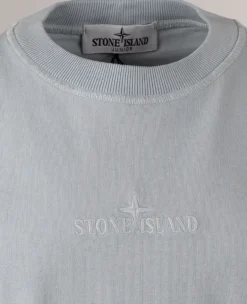 Stone Island geborduurd logo T-shirt V0041