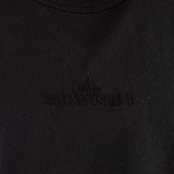 Stone Island geborduurd logo T-shirt V0029