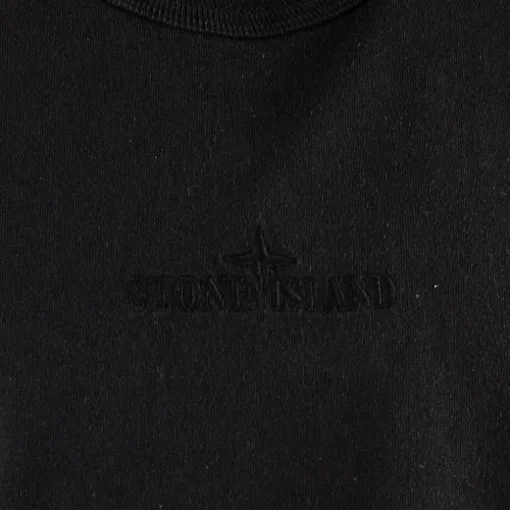 Stone Island geborduurd logo T-shirt V0029