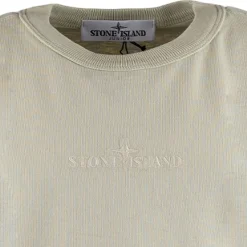Stone Island geborduurd logo T-shirt V0097