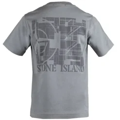 Stone Island grafisch backprint T-shirt V0064