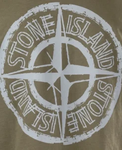 Stone Island kompas backprint T-shirt V009A