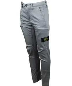 Stone Island skinny cargo broek V0064