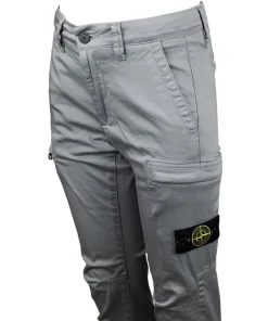 Stone Island skinny cargo broek V0064