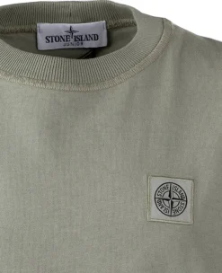Stone Island tonal logo patch t-shirt V0068