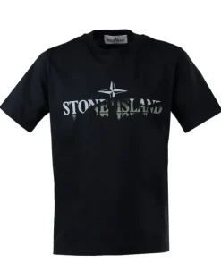 Stone Island T-shirt overloop logo V0029