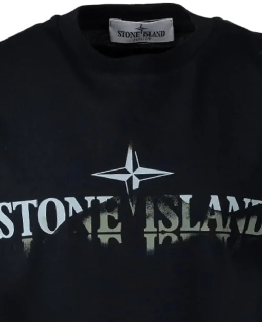 Stone Island T-shirt overloop logo V0029