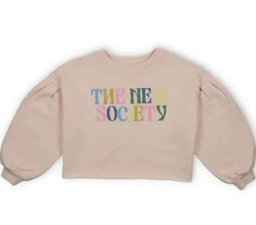 The New Society Boreal logo sweater