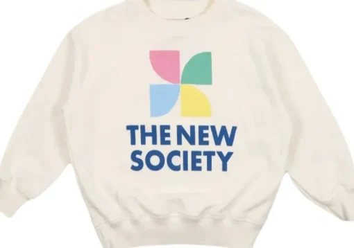 The New Society Mykonos sweater coconut