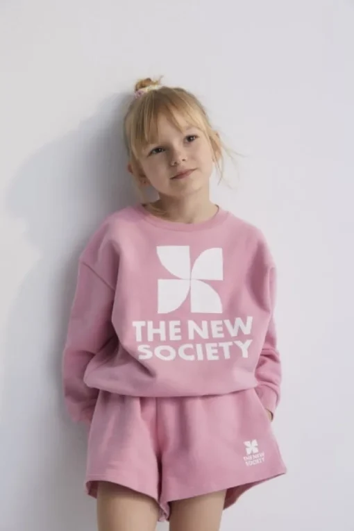 The New Society Mykonos sweater roze