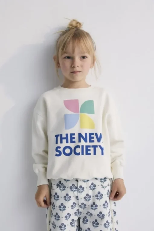 The New Society Mykonos sweater coconut