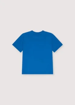 The New Society Mykonos T-shirt kobalt