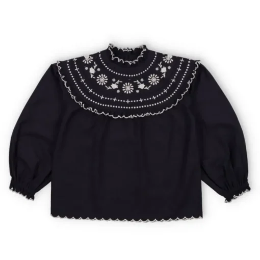 The New Society pune emboiderd blouse
