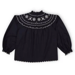 The New Society pune emboiderd blouse