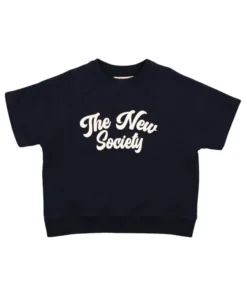 The New Society Pylos korte mouwen sweater