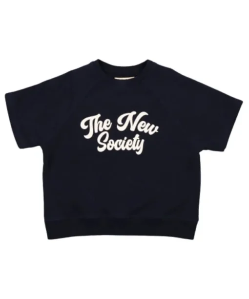 The New Society Pylos korte mouwen sweater