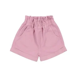The New Society roze denim short