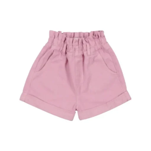The New Society roze denim short