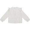 The New Society stripe blouse