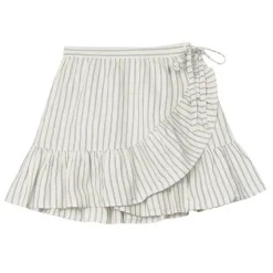The New Society stripe skirt