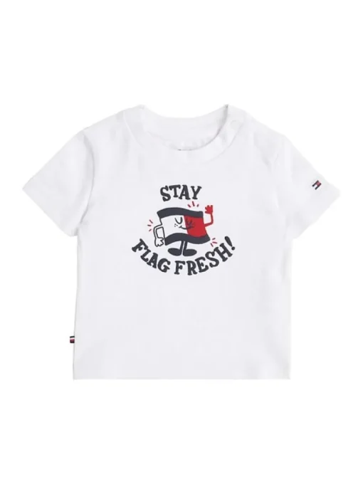 Tommy Hilfiger baby T-shirt Flag Fresh