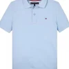 Tommy Hilfiger basis polo lichtblauw