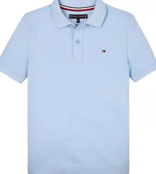 Tommy Hilfiger basis polo lichtblauw