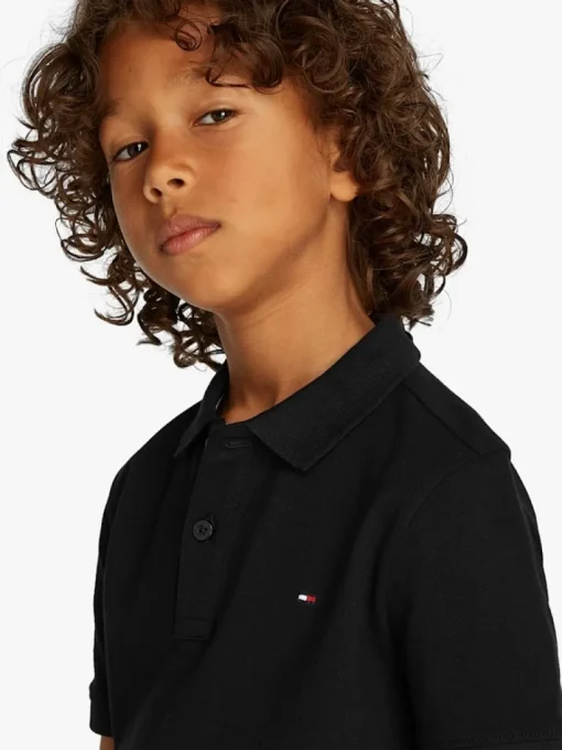 Tommy Hilfiger basis polo donkerblauw