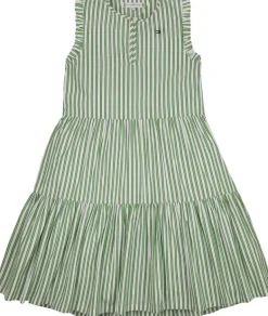 Tommy Hilfiger gestreepte midi jurk