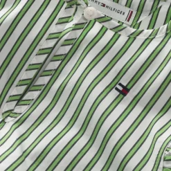 Tommy Hilfiger gestreepte midi jurk