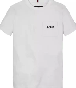 Tommy Hilfiger pocket T-shirt wit