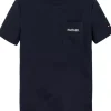 Tommy Hilfiger pocket T-shirt donkerblauw
