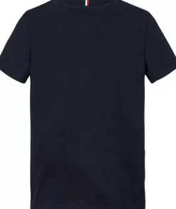Tommy Hilfiger pocket T-shirt donkerblauw