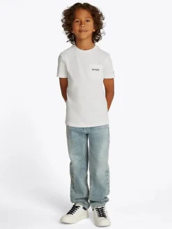 Tommy Hilfiger pocket T-shirt wit