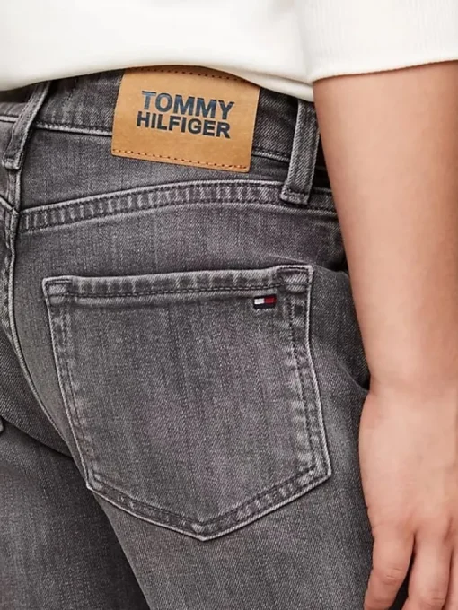 Tommy Hilfiger regular straight fit jeans grey