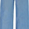 Tommy Hilfiger slub wide leg denim