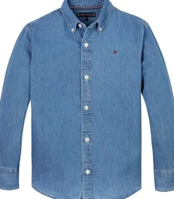 Tommy Hilfiger strech denim overhemd
