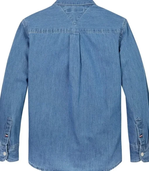 Tommy Hilfiger strech denim overhemd
