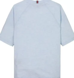 Tommy Hilfiger varsity logo T-shirt lichtblauw