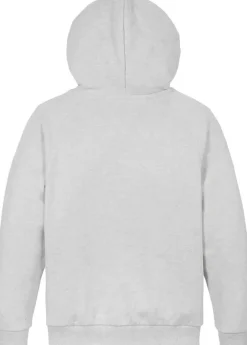 Tommy Hilfiger varsity logo hoodie lichtgrijs